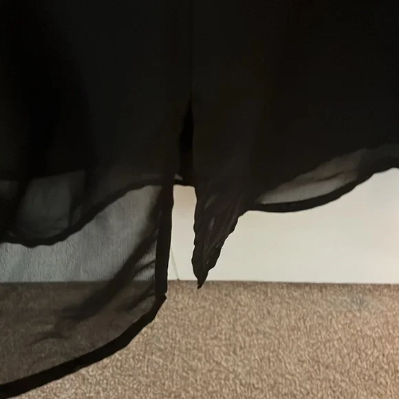 Petite small black dressy tank top - Picture 3 of 3